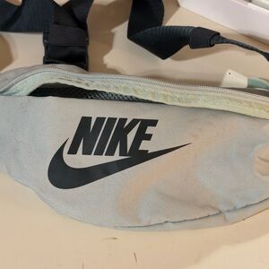 Nike Light Gray Waist Pack